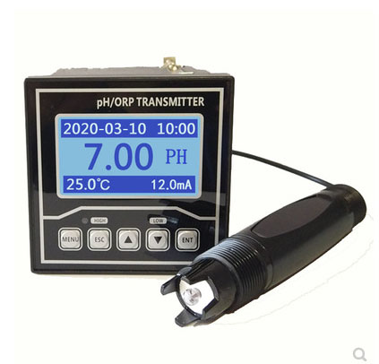 研华 pH-501酸度计工业在线pH控制器 电极探头ORP检测计 现货